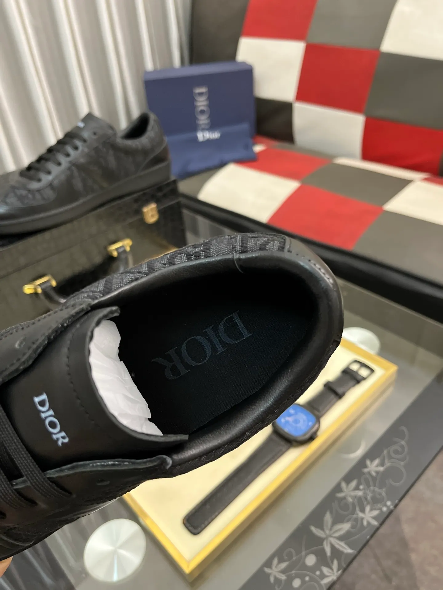 Men's Men's Shoes 💰400⌚️⌚️《Dior DIOR*》The latest and most popular casual shoes, top brand [seduce] luxury~purchase, top~quality. [Strong] The upper is made of imported breathable cowhide with material ➕ breathable sheepskin feet (•) and fine workmanship. Original stylish and stylish soft rubber wear-resistant outsole, light and comfortable on the foot, size: 38-442️⃣colors available